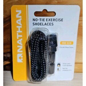 Nathan Run Laces-One Size Fits All Black NS1170-0015-00